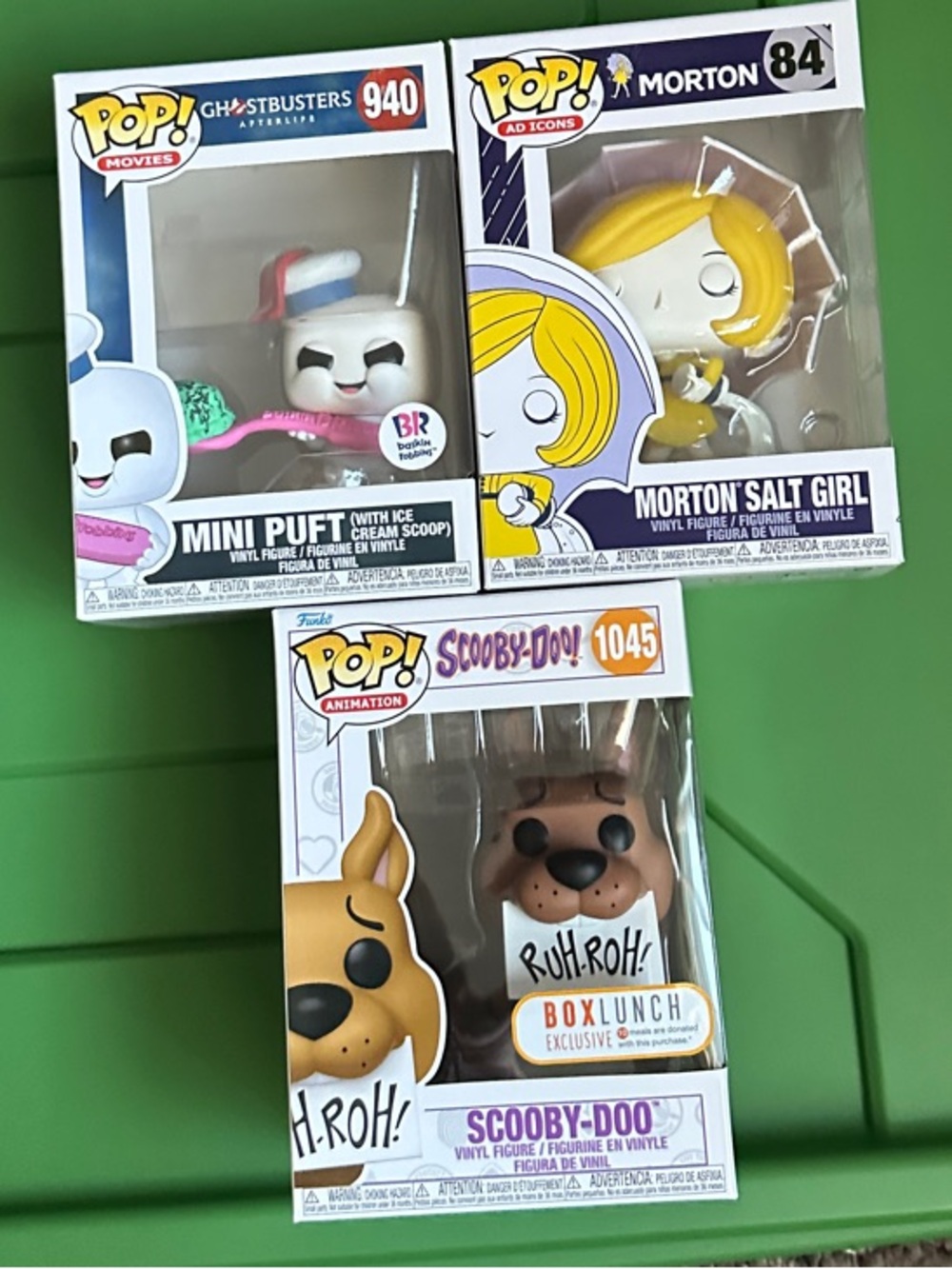 Funko Pop! Scooby-Doo, Mini Puff & Morton Salt Girl